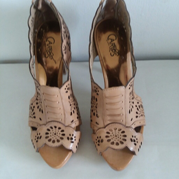 carlos Shoes - Carlos pretty heel shoes size 6M